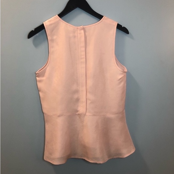 REDUCED! Club Monaco Seymour peplum sleeveless top. Very soft pink! Sz S - Picture 16 of 17